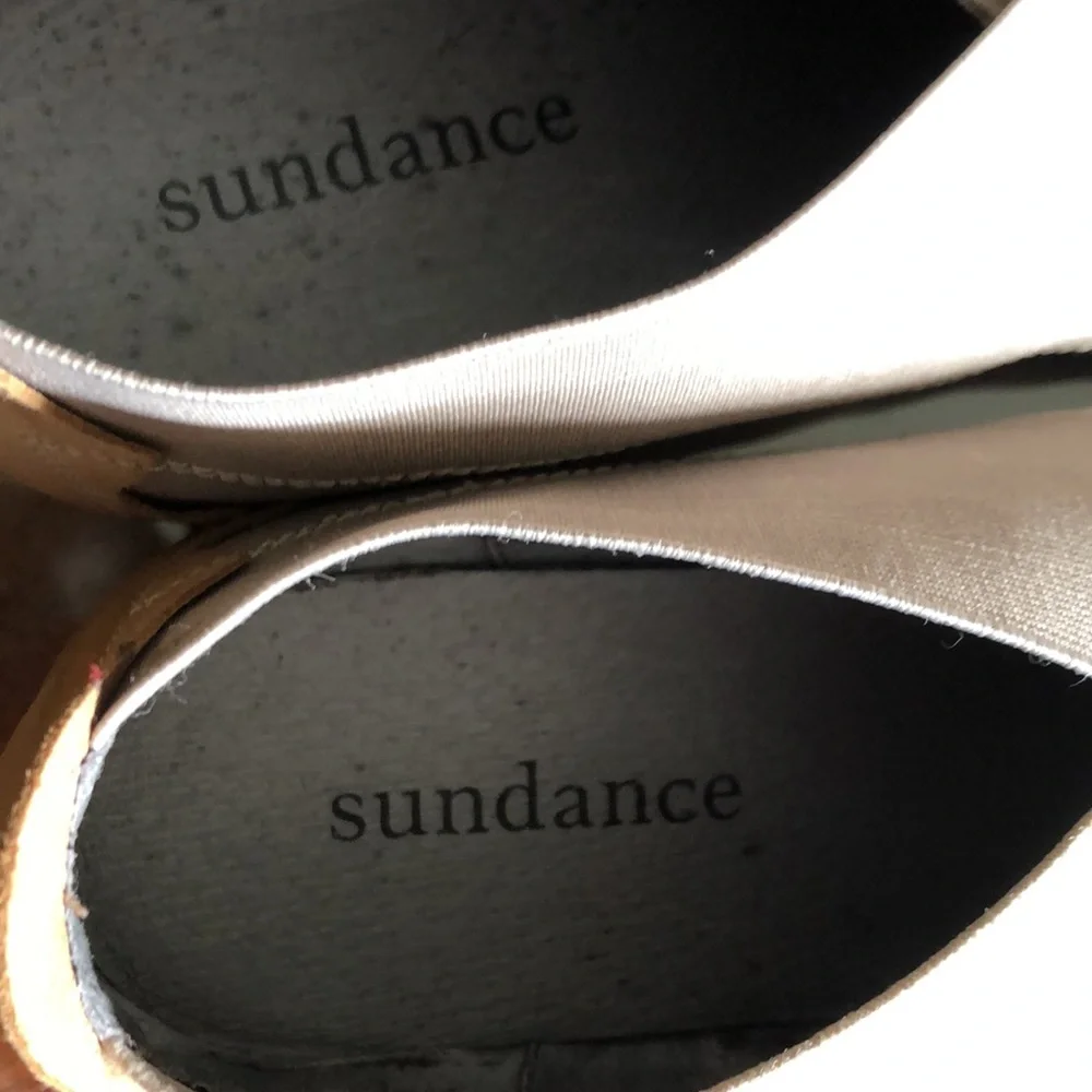 Sundance Blooms Women’s size 38 US size 7 Tan slip on Loafers - Picture 4 of 12